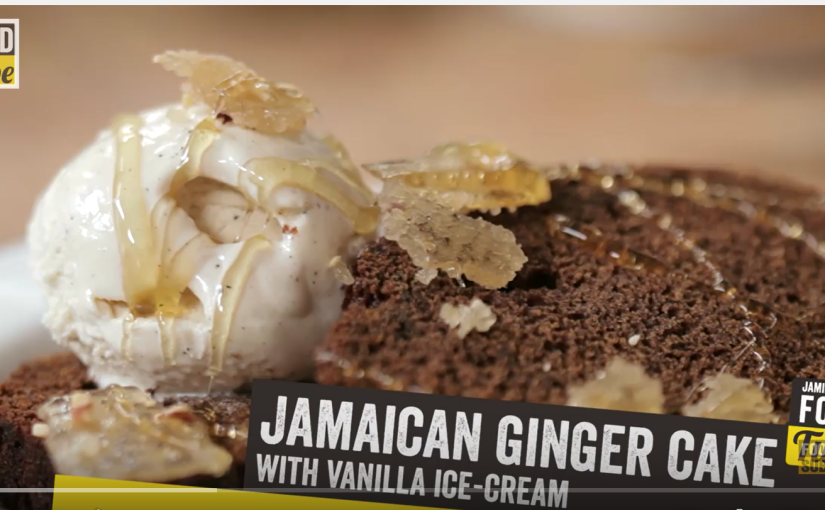 Fresh Jamaican ginger cake